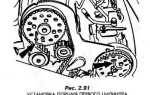 Снятие водяного насоса в дизельном двигателе 1.8 Ford Fiesta 2