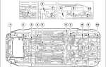 Проверка подкузовных зазоров Ford Focus 1