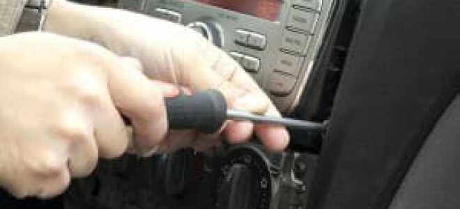 Инструкция снятия магнитолы с Форд Фокус 2