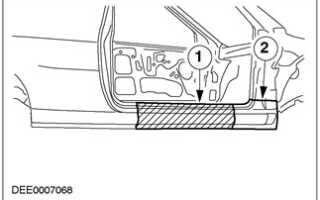 Передняя секция панели нижней обвязки (3-дверный) Ford Focus 1