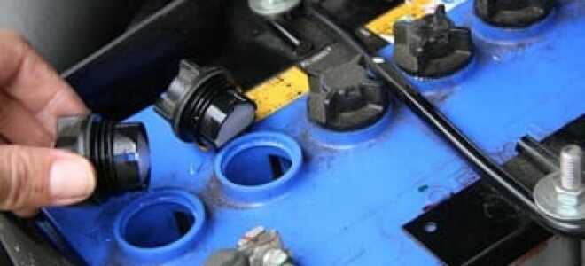 Процедура замены электролита в автомобильном аккумуляторе