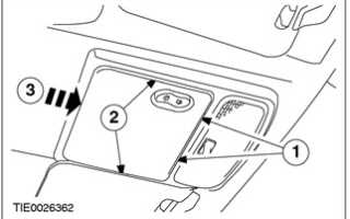 Электродвигатель привода люка крыши — снятие и установка Ford Focus 1