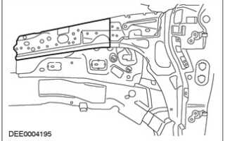 Внутреннее усиление панели фартука крыла — снятие и установка Ford Focus 1