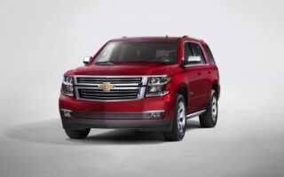 Chevrolet провел рестайлинг кроссовера Tahoe 2015 года