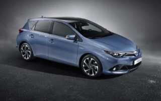 Toyota представила второе поколение хэтчбека Auris