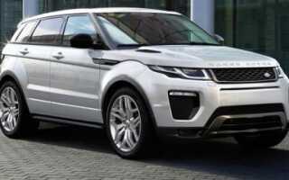 Новый Land Rover Range Rover Evoque 2016 модельного года