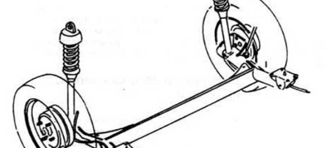 Описание подвески задних колес Ford Fiesta 2