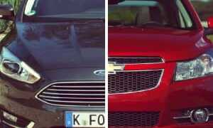 Сравнительный анализ Шевроле Круз и Форд Фокус 3