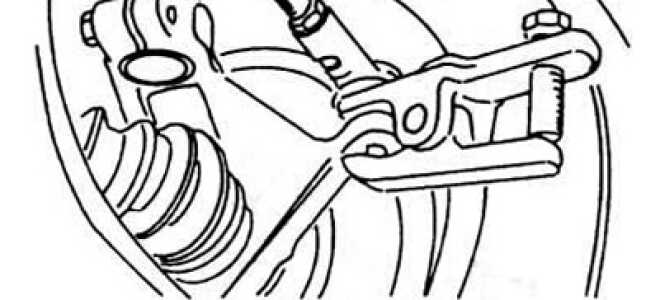 Замена подшипника переднего колеса Ford Fiesta 2