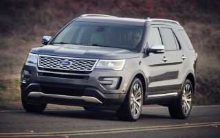 Представлен новый кроссовер Ford Explorer 2016 года