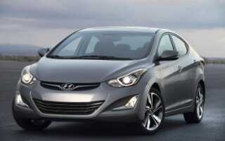 Hyundai Elantra 2014-2015 — рестайлинг модели