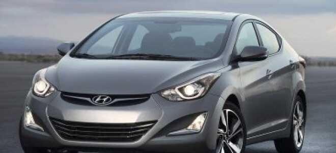 Hyundai Elantra 2014-2015 — рестайлинг модели