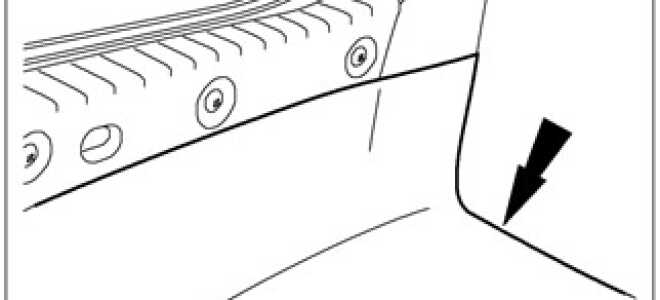 Задний сливной шланг люка крыши (3-дверный) Ford Focus 1