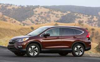 Honda показала обновлённый CR-V 2015 года