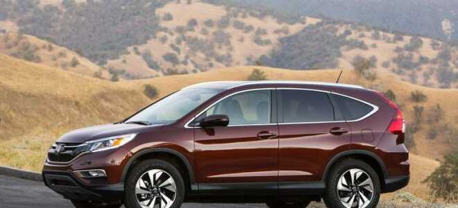 Honda показала обновлённый CR-V 2015 года