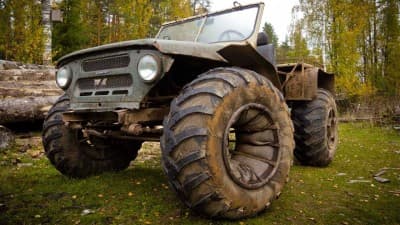 Шины низкого давления своими руками